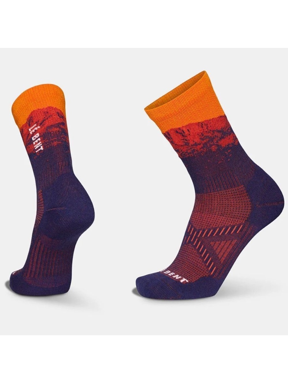 Le Bent Mickey Graglia Pro Series Zero Cushion Merino Wool 3/4 Crew Socks